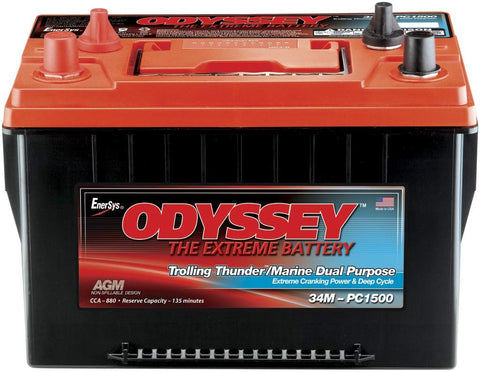 Odyssey 34M-PC1500ST TROLLING Thunder Marine Dual Purpose Battery