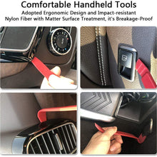 A7810F 10PCS Auto Trim Removal Tool Set for Car Dash Audio Dash Door Panel Window Molding Fastener Remover Installer Pry Tool Kit