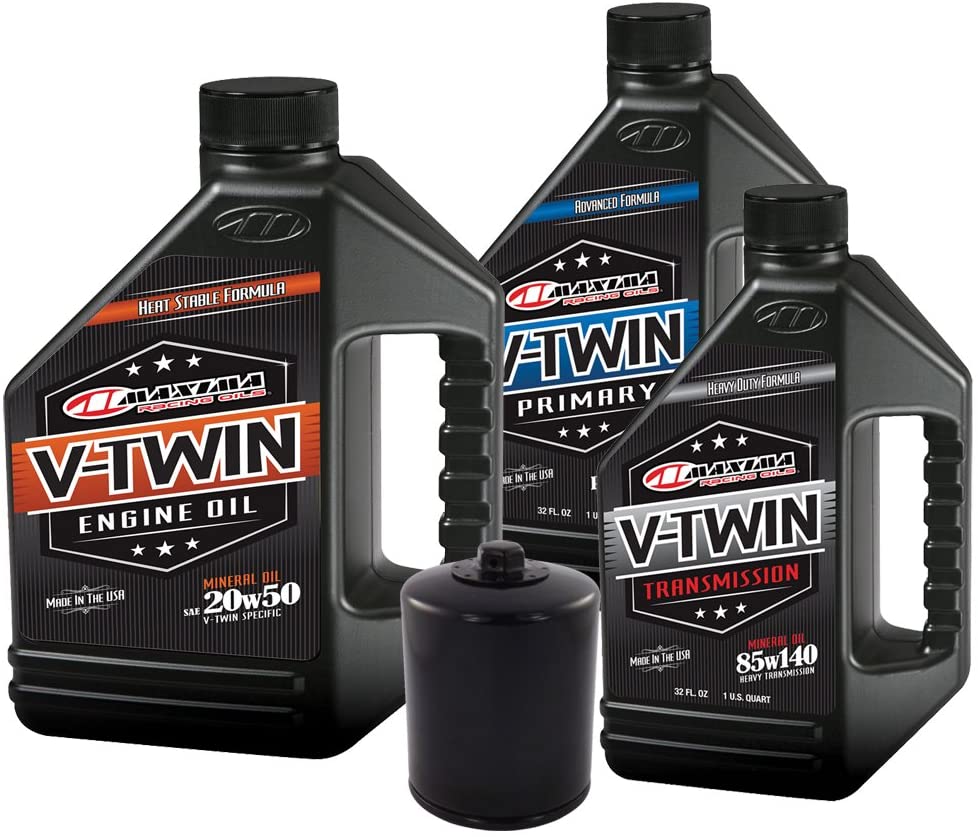 MaximaHiflofiltro VTTOCK05 Complete Engine Oil Change Kit for V-Twin Harley Davidson Twin Cam, 6 Quart