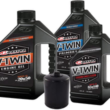 MaximaHiflofiltro VTTOCK05 Complete Engine Oil Change Kit for V-Twin Harley Davidson Twin Cam, 6 Quart