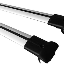 RE&AR Tuning Cross Bar for Mercedes Citan 2013-2020 Roof Racks Aluminium Gray