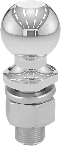 CURT 40030 Chrome Trailer Hitch Ball, 15,000 lbs, 2-5/16-Inch Diameter, 1-1/4 x 2-5/8-Inch Shank