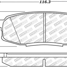 StopTech 305.13040 Street Select Brake Pads with Hardware