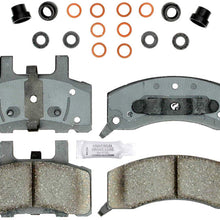 ACDelco 17D370CH Professional Ceramic Front Disc Brake Pad Set