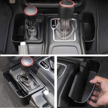 DEF Console Shifter Side Organizer Storage Box for Jeep Wrangler JL JLU 2018-2019 2/4 Doors,Jeep Gladiator JT 2020( Interior Side Storage Box Container) Black,ABS Plastic,2pcs
