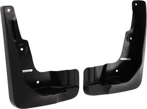 TOYOTA Genuine Accessories PU060-33012-F1 Black Front Mud Guard - 2 Piece