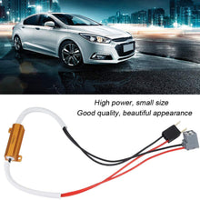 Aramox Load Resistor Decoder, 2pcs LED Headlight Anti Flash Error Canceller Error Warning Cancellerfor H7