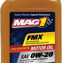 MAG1 61794-pk6 Full Synthetic 0W-20 SN Motor Oil - 32 oz. (Pack of 6)