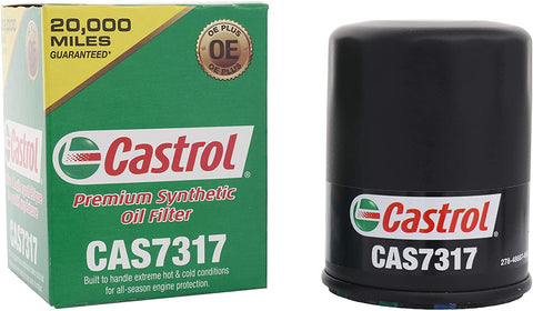 Castrol CAS7317 20,000 Mile Premium Synthetic Oil Filter
