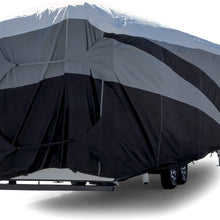 Camco ULTRAGuard Supreme RV Cover-Extremely Durable Design Fits Fifth Wheel Trailers 25' -28', Weatherproof with UV Protection and Dupont Tyvek Top (56144)