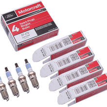 Ignition Coil DG508 and Motorcraft Spark Plug SP479 for Ford 4.6L 5.4L V8 DG457 DG472 DG491 CROWN VICTORIA EXPEDITION F-150 F-250 MUSTANG LINCOLN MERCURY EXPLORER 3W7Z-12029-AA (Set of 8 BLACK)
