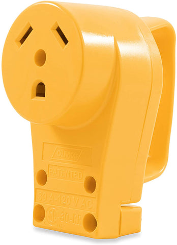 Camco 55343 30 AMP Female Replacement Receptacle