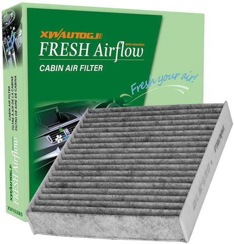 XWAUTOGJ Cabin Air Filter with Activated Carbon, Replacement for CF10285/CP285/Toyota/Lexus/Scion/Subaru (1 PCS)