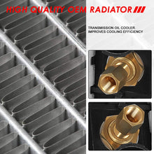 2141 OE Style Aluminum Core Cooling Radiator Replacement for Ford F150 F250 Expedition 4.2L 4.6L AT 97-98