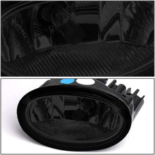 Pair Smoked Lens Front Driving Fog Light/Lamps w/Chrome Trim Bezel+Switch+Wiring Replacement for 17-18 Honda CR-V CRV