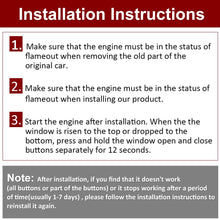 X AUTOHAUX 04602535AI Car Master Power Window Switch for 2010-2011 Chrysler Town and Country