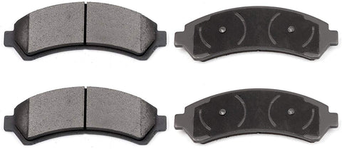 Ceramic Discs Brake Pads,SCITOO 4pcs Front Brake Pads Brakes Kits fit for 98-05 Chevrolet Blazer, 98-04 Chevrolet S10, 97-01 GMC Jimmy, 98-04 GMC Sonoma, 98-00 Isuzu Hombre, 97-01 Oldsmobile Bravada
