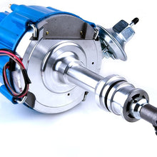 MAS Ignition Distributor w/ Cap & Rotor compatible with Ford 351C 351M 400 429 460 HEI 65,000 Volt Coil KA-1046013 PE332U JM6506BL 351CBLHEI0 (BLUE)