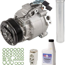 AC Compressor & A/C Kit For Mitsubishi Lancer Outlander & Outlander Sport Replaces QS90 - BuyAutoParts 60-82339RK New