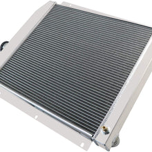 ALLOYWORKS 3 Row All Aluminum Radiator for 1947-1954 Chevy C/K Series Truck Pickup Suburban
