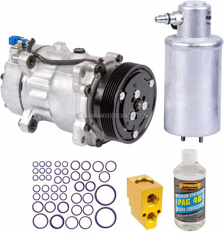 For Volkswagen Golf & Jetta AC Compressor w/A/C Repair Kit - BuyAutoParts 60-80145RK New