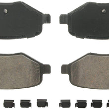 Wagner QuickStop ZD1377 Ceramic Disc Pad Set, Rear