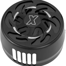 Xtreme Machine Reaper Horn Cover - Black Cut 0218-2002-XRP-BM