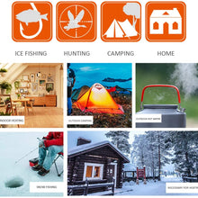OCYE Portable Heater, Outdoor Heater, Multi-Purpose, can Boil Water, can be Used for Heating, Used for Outdoor/Indoor, Snow ice Fishing, Outdoor Camping
