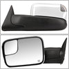 DNA Motoring TWM-011-T222-BK Pair of Towing Side Mirrors