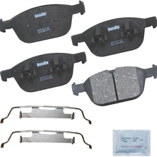 Bendix CFC1412 Premium Copper Free Ceramic Brake Pad (with Installation Hardware Front)