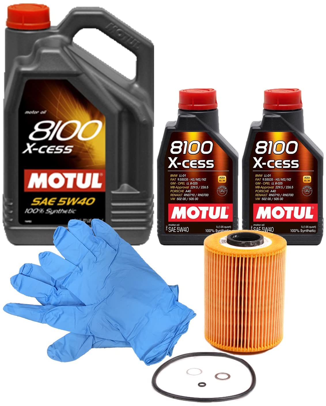 Taro Racing BMW Motul 5w40 Oil Change Kit for 2007+ BMW 335 E90/E92/E93/F30
