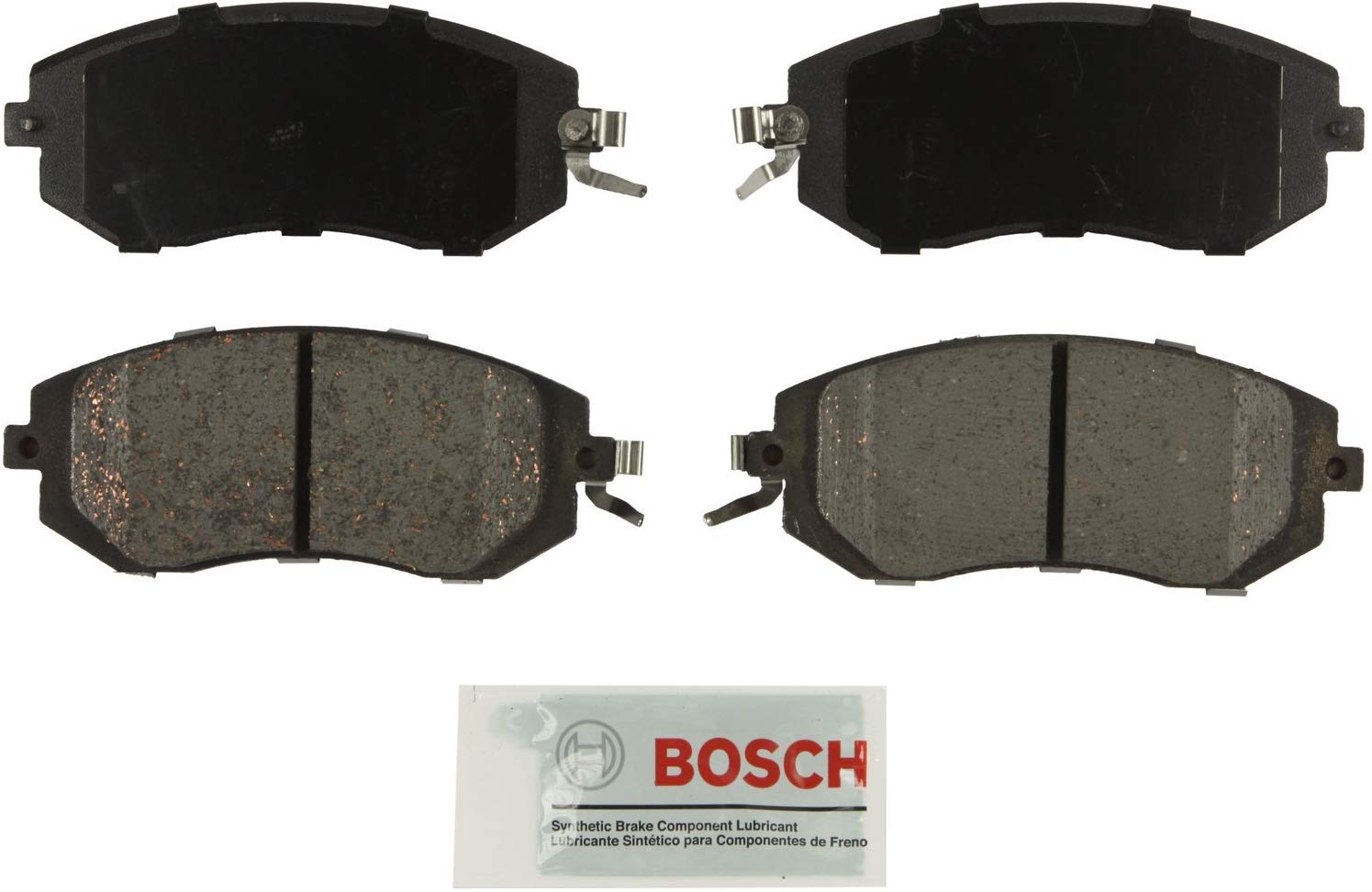 Bosch BE1539 Blue Disc Brake Pad Set for Select Scion FR-S; Subaru BRZ, Forester, Impreza, Legacy, Outback, XV Crosstrek - FRONT