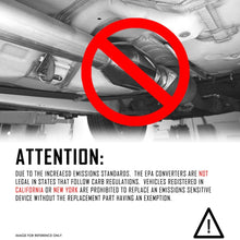 DNA Motoring OEM-CONV-028 Factory Style Catalytic Converter Exhaust Pipe