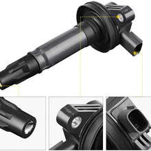 DWVO Ignition Coil Pack Compatible with Ford Edge Explorer Flex Fusion Taurus - Lincoln MKS MKT MKX MKZ - Mazda 6 CX-9 - Mercury Sable 3.5L 3.7L V6 - Set of 6
