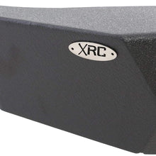 Smittybilt 76855 XRC Textured Black Rear Bumper with 2" Receiver Hitch and D-Ring Mounts