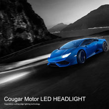 CougarMotor LED Headlight Bulbs All-in-One Conversion Kit - 9005-7,200 Lm 6000K Cool White CREE