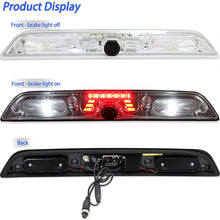 EWAY LED 3rd Third Brake Light Cargo Backup Camera for Ford F150 2015-2020/F250 F350 F450 F550 Super Duty 2017-2021 Rear Lamp High Mount Stop Light Rear View Reverse Hitch Camera