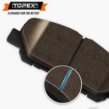 TOPEX Front Semi-Metallic Brake Pads MD0914 for Honda Accord Civic CRV Element