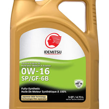 Idemitsu Full Synthetic 0W-20 Engine Oil SP/GF-6-1 Quart