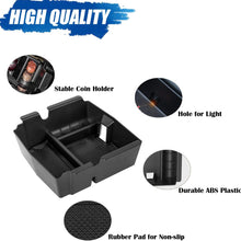 AAIWA Center Console Tray Organizer for Jeep JL, Organizer Insert Tray Replacement for 2018-2019 Jeep Wrangler JL/JLU 2020 Jeep Gladiator Truck, Armrest Box Secondary Storage