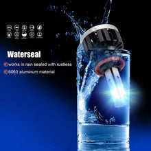 ECCPP H11+H11 LED Headlight Bulb Super Bright Cree White Auto Headlamp Conversion Kit High Low Beam - 16000Lm 160W 6000K Focus Light - 1 Year Warranty (Pack of 4)