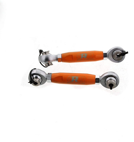 2017-2019 Polaris RZR XP 1000 Turbo Front Rear Sway Bar Links Orange x2