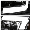 Spyder 5084644 Ford F150 97-03 / Expedition 97-02 1PC Version 2 Projector Headlights - (Will Not Fit Manufacture Date Before 6/1997) - Light Bar DRL LED - Chrome