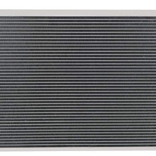 CoolingSky 3 Row Aluminum Radiator +Fan Shroud&Thermostat Kit Combo for 1973-80 Chevy&GMC C/K Series C10 C20 C30 Pickup /70-81 Camaro /80-86 Caprice /68-73 Chevelle &More GM Models - 32" Overall Width