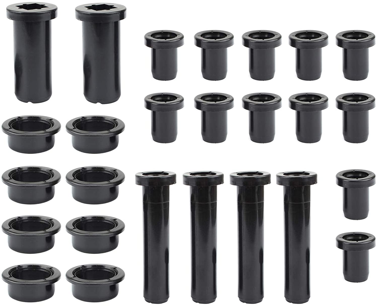 Rear Suspension Bushings Kit Arm Control Fit for Sportsman 500 HO 4X4 EFI Sportsman 400 4x4 (Bushing Only)