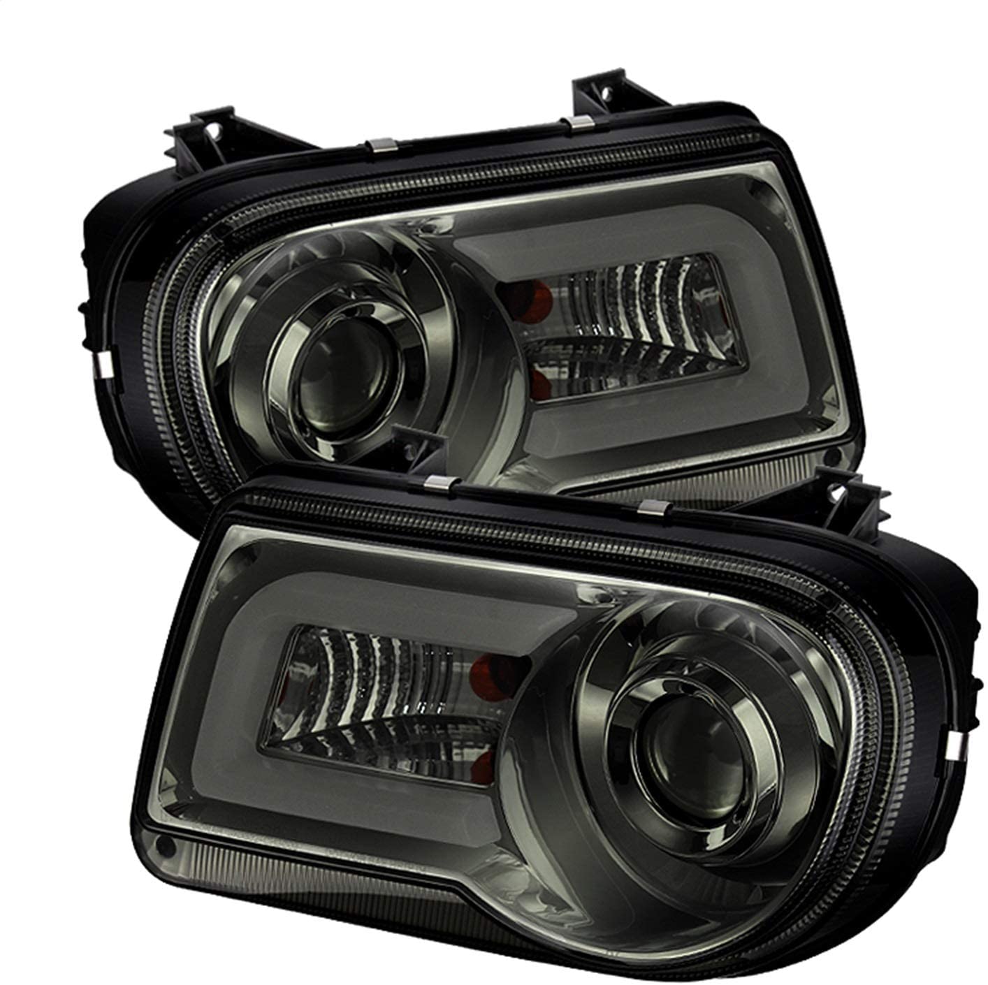 Spyder Auto 5075673 Projector Style Headlights Chrome/Smoked