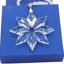 SZWGMY Car Mirror Pendant,Crystal Car Rear View Mirror Pendant Hanging Decorations Ornament, Crystal Snowflake Car Rear View Mirror Hanging Accessories (A)