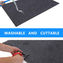 Meitola Cleanable Floor Oil Spill Mat, Oil Absorbing pad Durable Protective Surface Can be Used for car Oil Change (46in×36in)