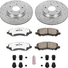 Power Stop K3032-26 Front Z26 Street Warrior Brake Kit Chrysler Dodge Jeep Mitsubishi
