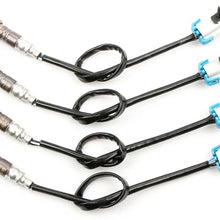 MOSTPLUS O2 Oxygen Sensor Compatible with 03 04 05 GMC Sierra 1500 5.3L 15284 SG1857 (Set of 4)